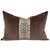 Dutchess Lumbar 1420 - Smokey Topaz Cotton Velvet Pillow - Front