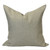 Heritage Twill 22 x 22 - Sand Vintage Cotton Twill - Pure Linen Pillow - Front