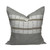 Shore 20 x 20 Luxe Vintage Pillow - Pure Natural Linen - FRONT