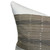 Laguna - 22 x 22 - Natural Heritage Hemp, Pure Linen Pillow - Fabric Detail