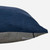 Port Lumbar 1622 - Luxe Vintage Heritage Indigo Hemp and Pure Linen Back - Side
