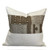 Torra Pillow 22 -  Heritage Hemp, Olive Luxe Vintage Textiles, : Front