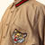 Jacquette - Tiger Tamer 101  - Vintage Khaki button down with Tiger on Pocket - detail
