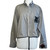 Jacquette - Anchors Away - 101  - Vintage Grey Oxford Cloth button down shirt with crossed Anchors on Pocket
