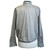 Jacquette - Anchors Away - 101  - Vintage Grey Oxford Cloth button down shirt with crossed Anchors on Pocket - back