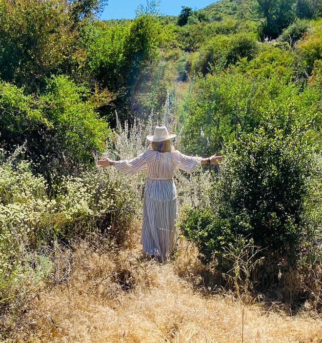 Smudging with California White Sage