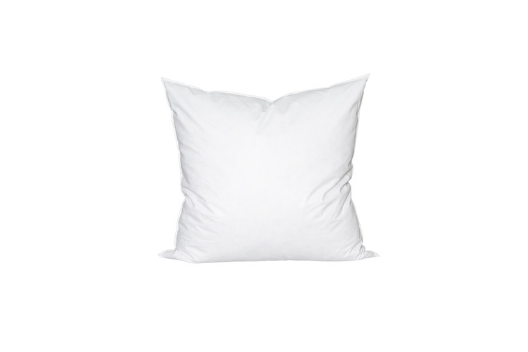 26 x 26 Square Feather Down Pillow Insert - Made in USA