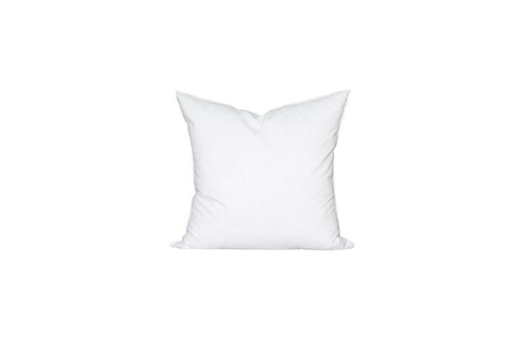 22 x 22 Square Feather Down Pillow Insert - Made in USA