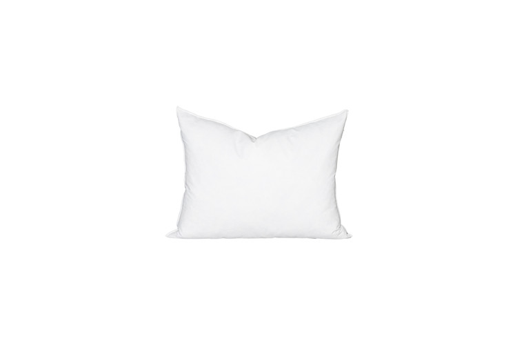 16 x 22 Lumbar Feather Down Pillow Insert - Made in USA