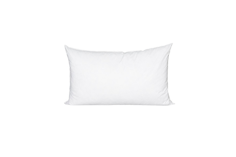 18 x 26 Lumbar Feather Down Pillow Insert - Made in USA