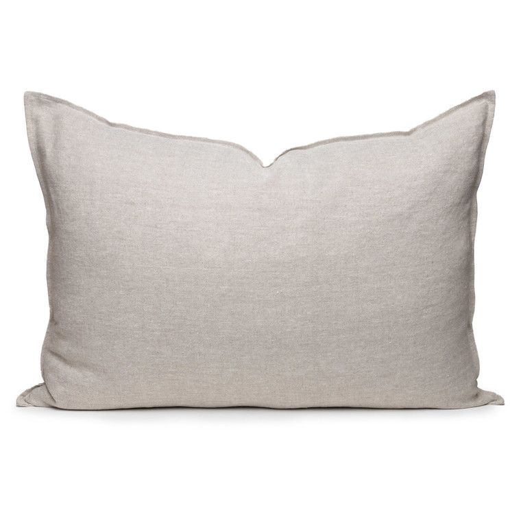 Simone PURE LINEN pillow- Natural- 2636 - front view