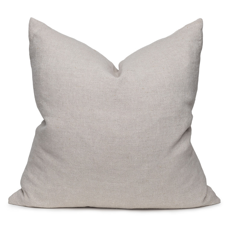 Euro Natural Pure linen Pillow - Front