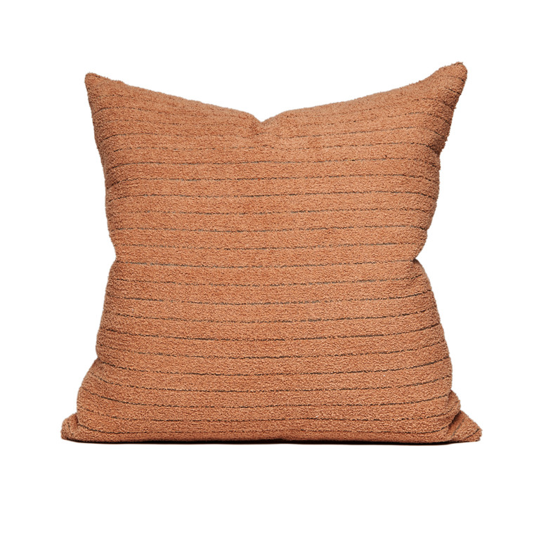 Palisade Pillow Rust - 22 x 22- Front