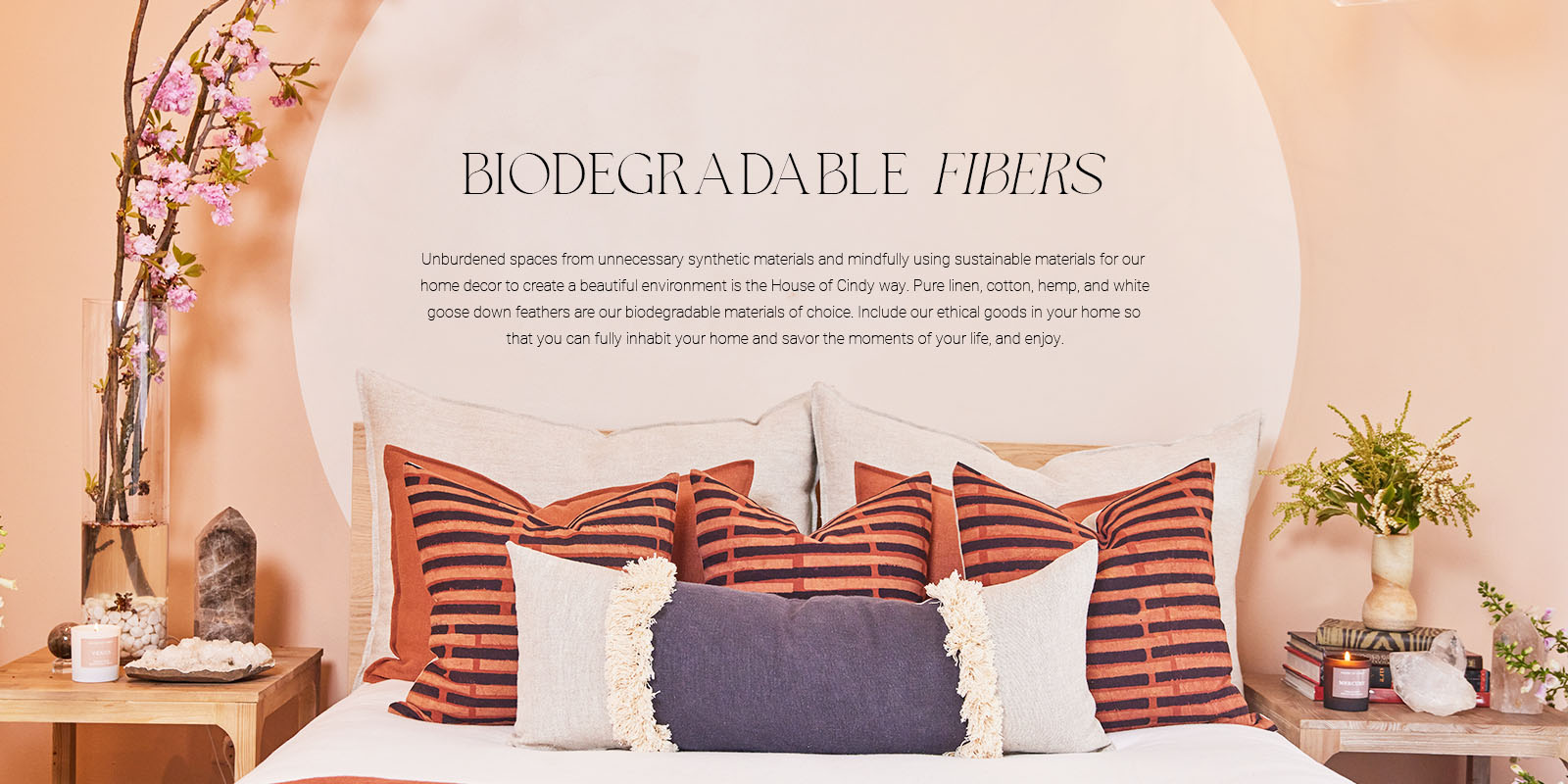biodegradable fibers banner