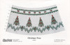 Smocking plate Christmas Trees by Ellen McCarn