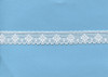 Diamond design white edging lace 1.7 cm wide (HOS 4)
