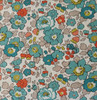 We love this Alice Caroline exclusive colour-way of Betsy, the perfect addition to any Liberty stash. Betsy is a small stylised floral design, created in 1933, it was designed by the mysterious ‘DS’, who also created many of our other favourite Tana prints. Betsy has been part of the classic Tana collection since 1982. 100% cotton tana lawn, 137 cm wide (54"), Wash at 30 degrees, Priced per metre