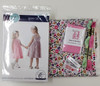 Mary De pinafore kit, Everything you need to make the Mary De Pinafore, What's included, Mary De pattern by Children's Corner Store - Sizes 4-8 years, Rose & Hubble bright floral fabric - enough for the largest size, 1 x Sizzle piping, 1 x DMC 369 stranded thread, 1 x DMC 603 stranded thread
12 rows pleated, Fire label, 100% cotton label, Hand Wash label, The fabric has been pleated along the top edge for the full width of the fabric, to cut out place the pattern piece on the fabric as normal and cut out, then pull the pleater threads up and tie to the required width.

Kit can be purchased with or without the pattern if you already have the pattern