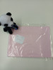 End of roll piece of pink cut spot, 51 cm x 144 cm, 100% cotton, Wash at 30 degrees