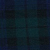 100% Brushed Cotton Blackwatch Tartan 147 cm wide mini piping available