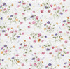 This is a lovely Spring Flower Corsage fabric in 100% cotton with tufts like cut spot.  A lovely soft fabric ideal for children's dresses, blouses, nightwear and more, Smocks beautifully, 140 cm wide. Priced per metre,  
Matching pipings are Wisteria and Pink Crocus, Matching threads DMC 210 603 743 368
