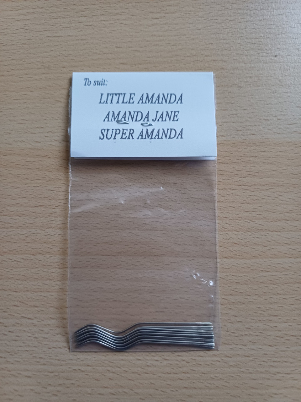 Genuine Amanda Jane and Super Amanda and Little Amanda Smocking pleater needles Available as packs of 12 