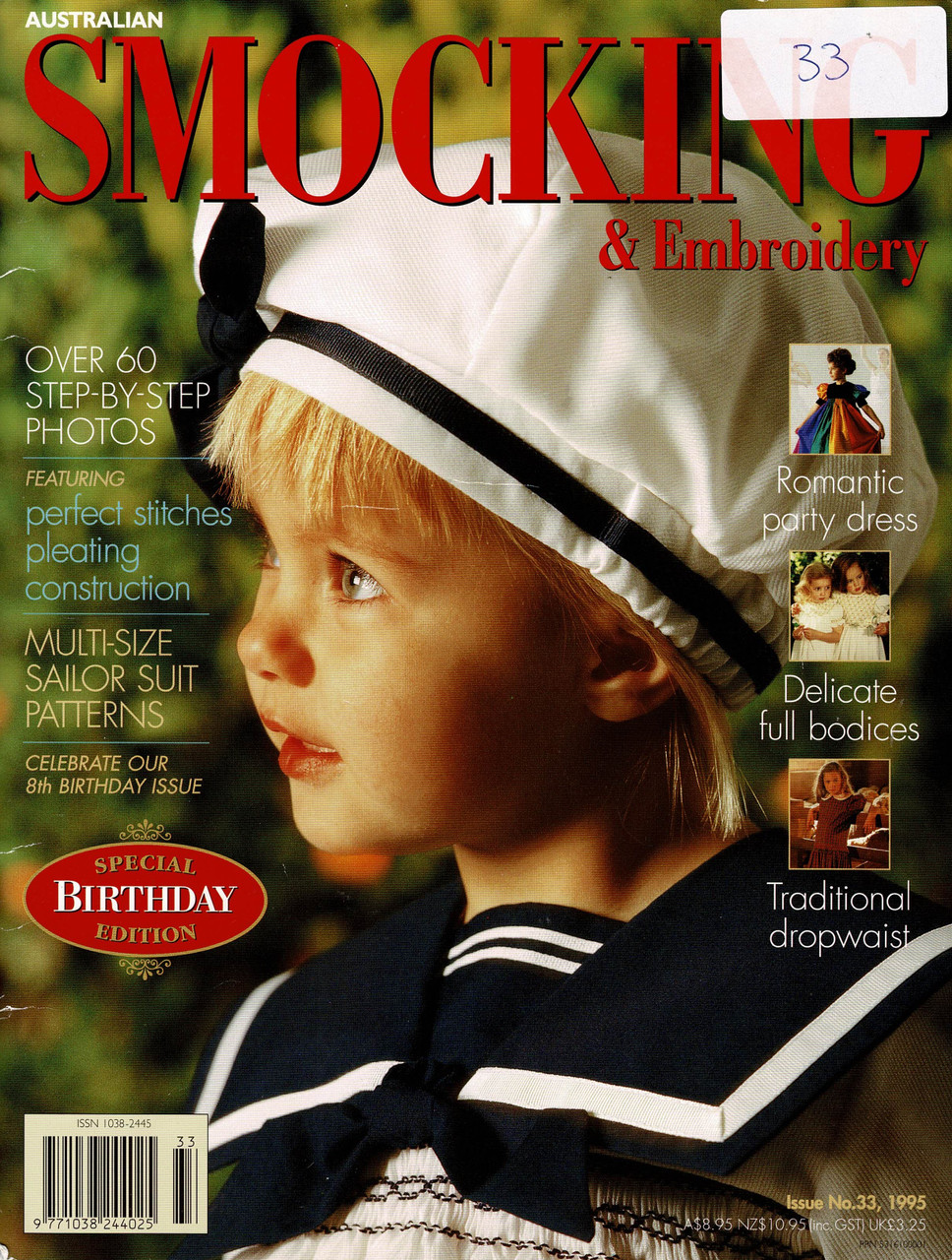 A used but fair condition magazine with lots of ideas, Patterns loose inside,