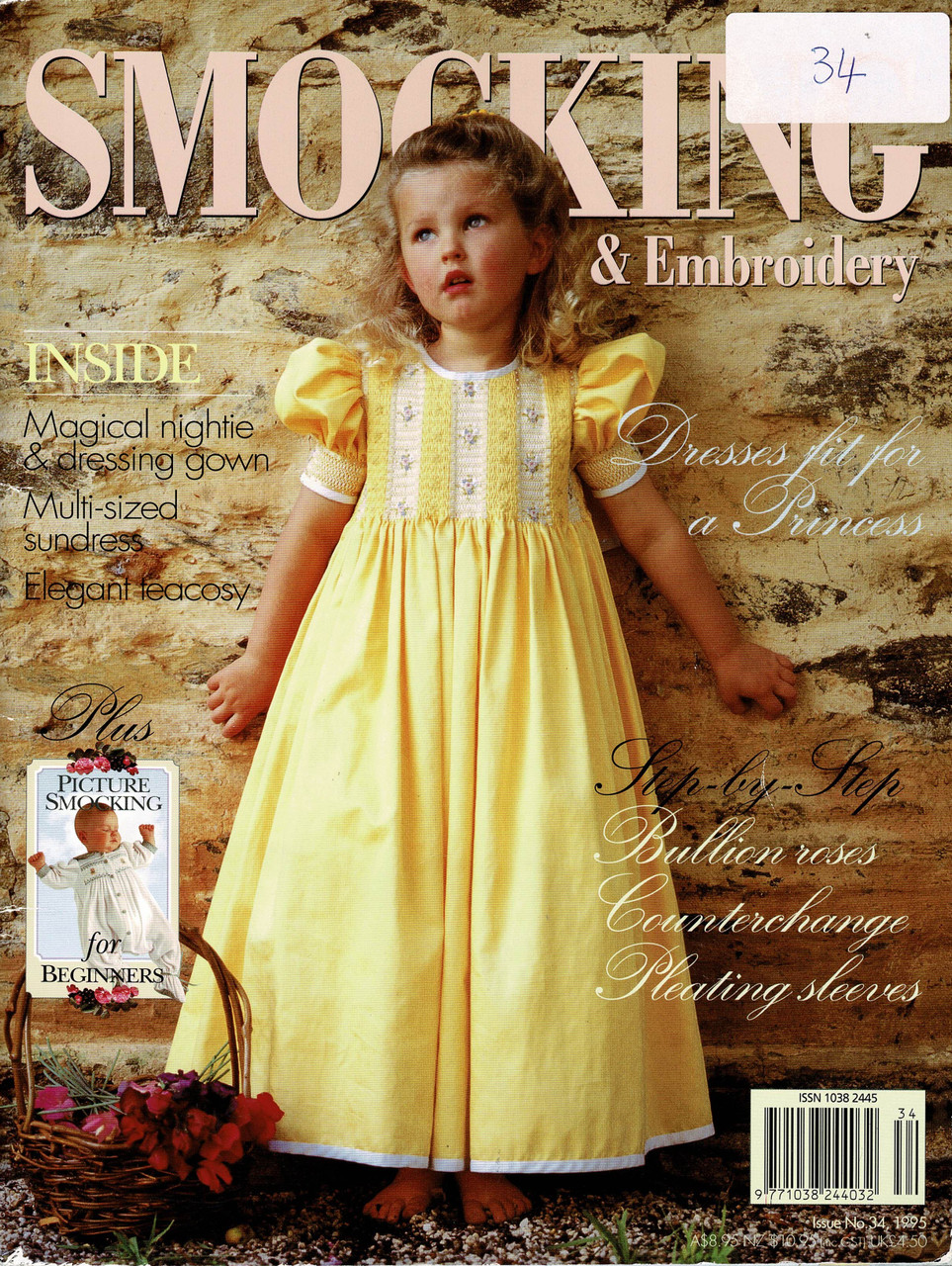 A used but fair condition magazine with lots of ideas, patterns inside