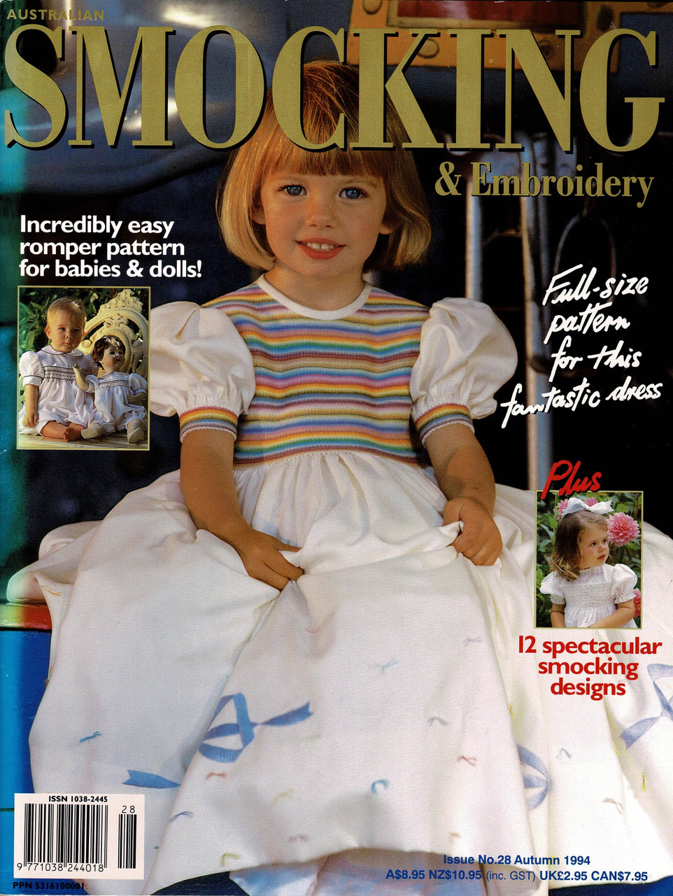A used but reasonable condition magazine with lots of ideas, Pattern loose inside