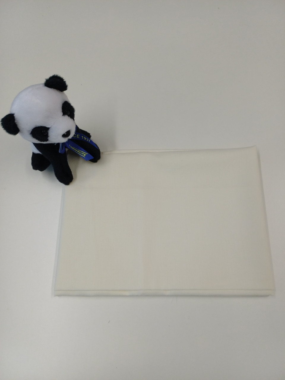 End of roll piece of cream coloured lawn, Enough for a baby gown or maybe a diaper set, 100% cotton, 93 cm x 148 cm, Wash at 30 degrees