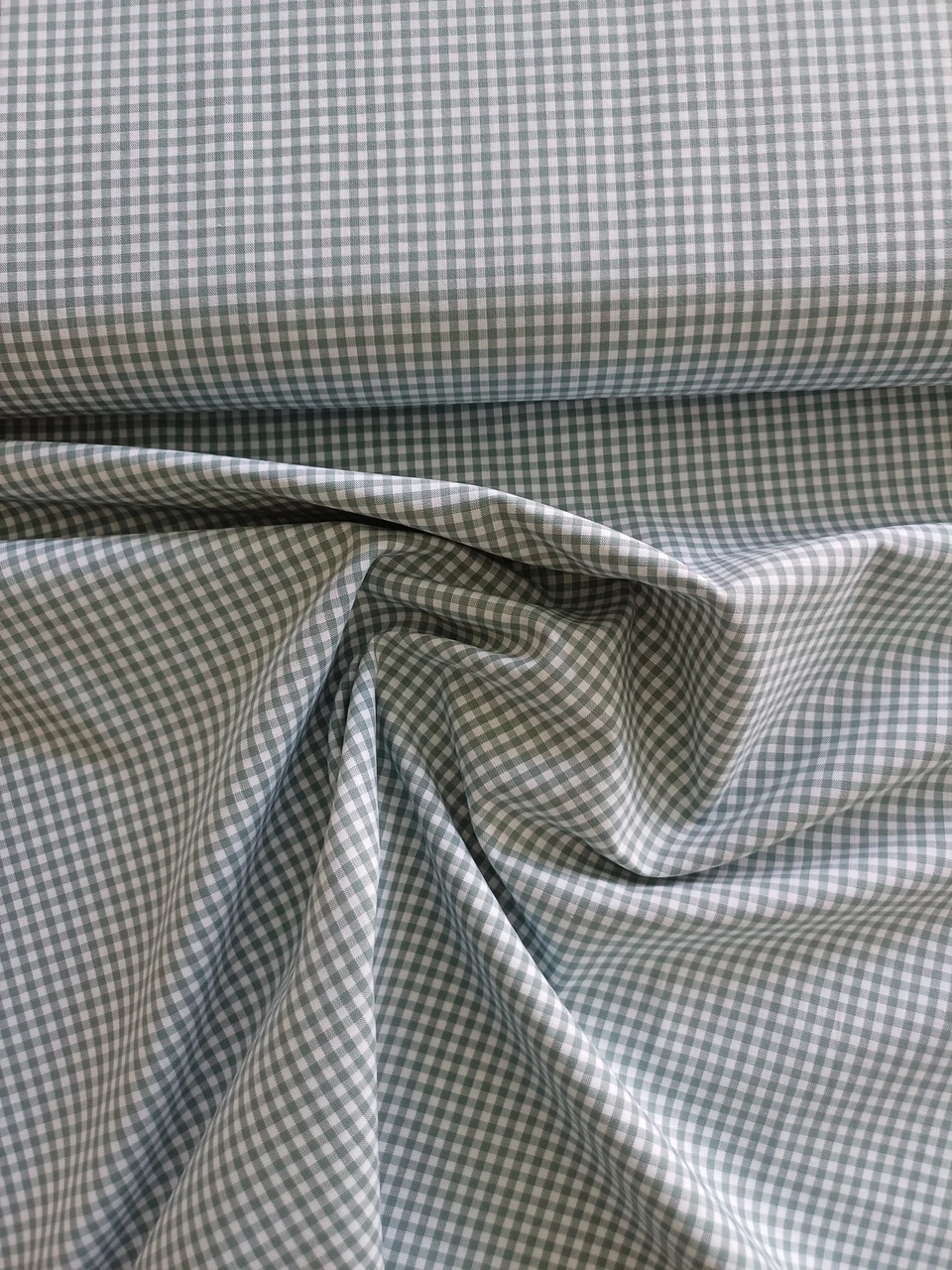 Duck egg gingham