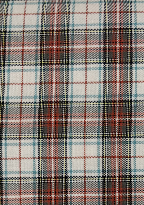 A lovely soft brushed cotton tartan, Glenbarroch design, 145 cm wide
Wash at 30 degrees, Priced per metre, Ideal for for winter dresses, blouses and trousers

 