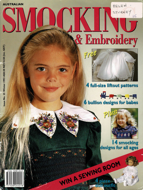 Australian Smocking and Embroidery Magazine
