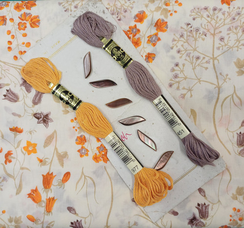 Shown here with the threads and buttons included