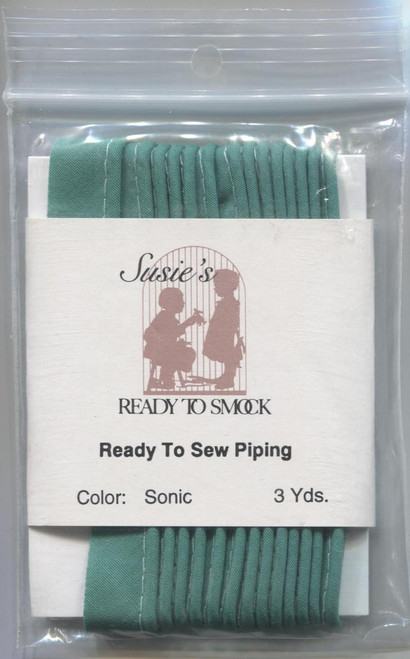 Susie's Ready to Sew piping in Sonic - colour match Anchor 187