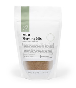 Raw Revelations MSM Morning Energizing Drink Mix Raw Revelations MSM Morning Energizing Drink Mix