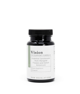 Bottle of Raw Revelations Vision Capsules