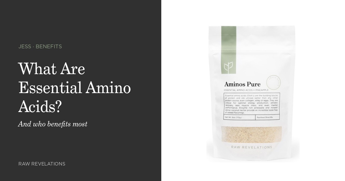 What Are Essential Amino Acids, and Who Benefits Most?