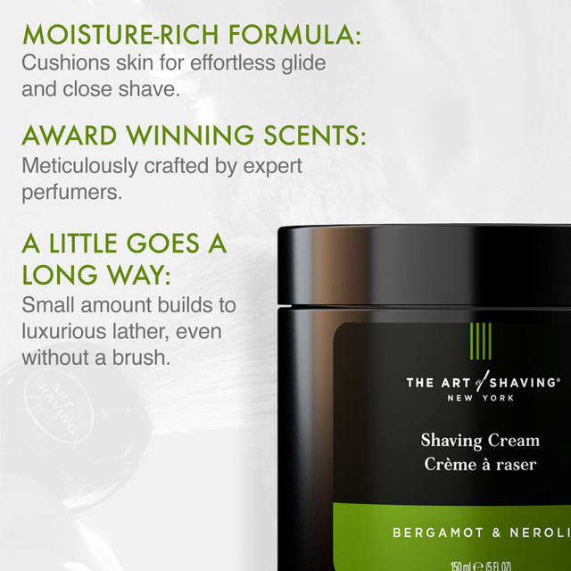 secondary Bergamot & Neroli Shaving Cream 5 oz