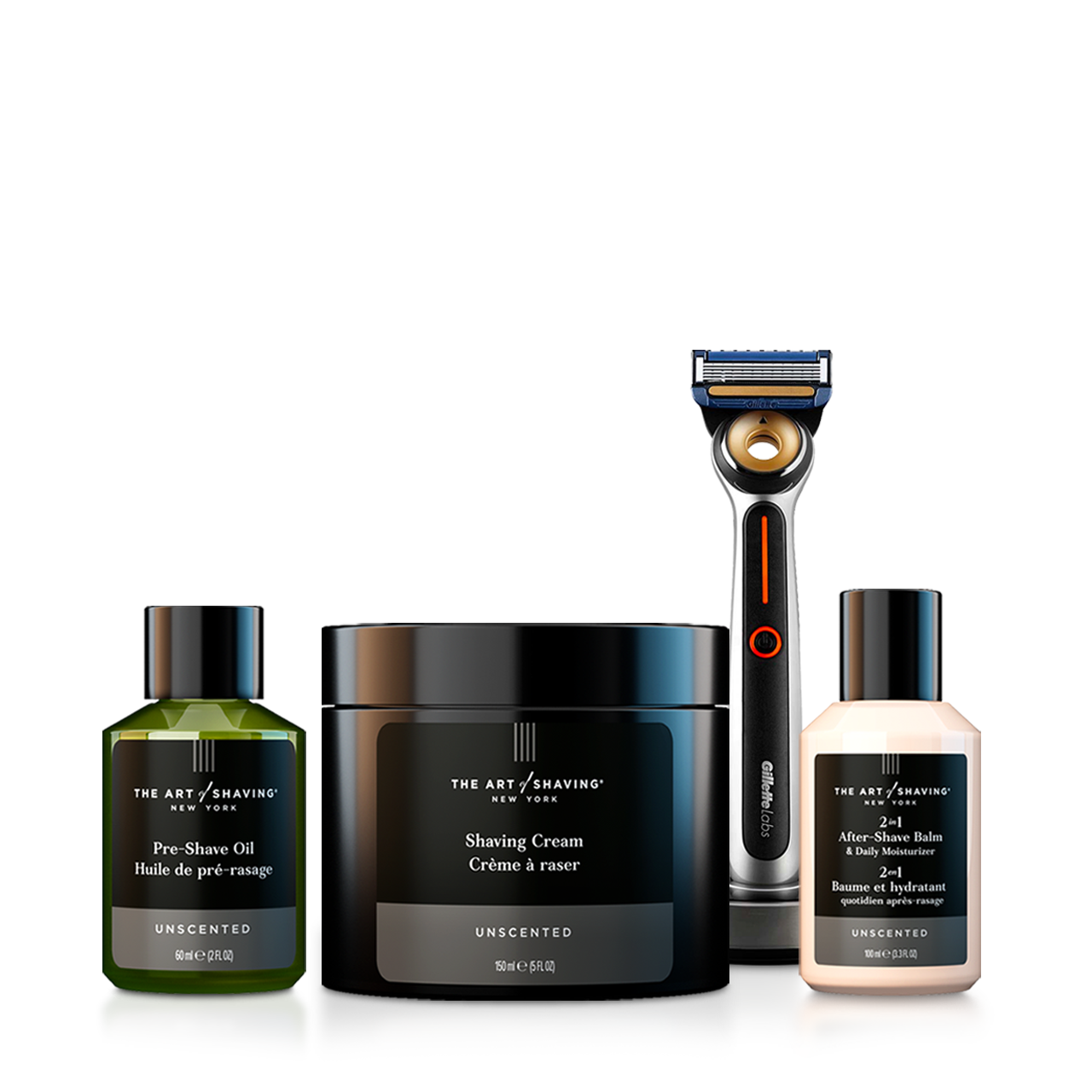 4 Elements Heated Razor Starter Kit Unscented