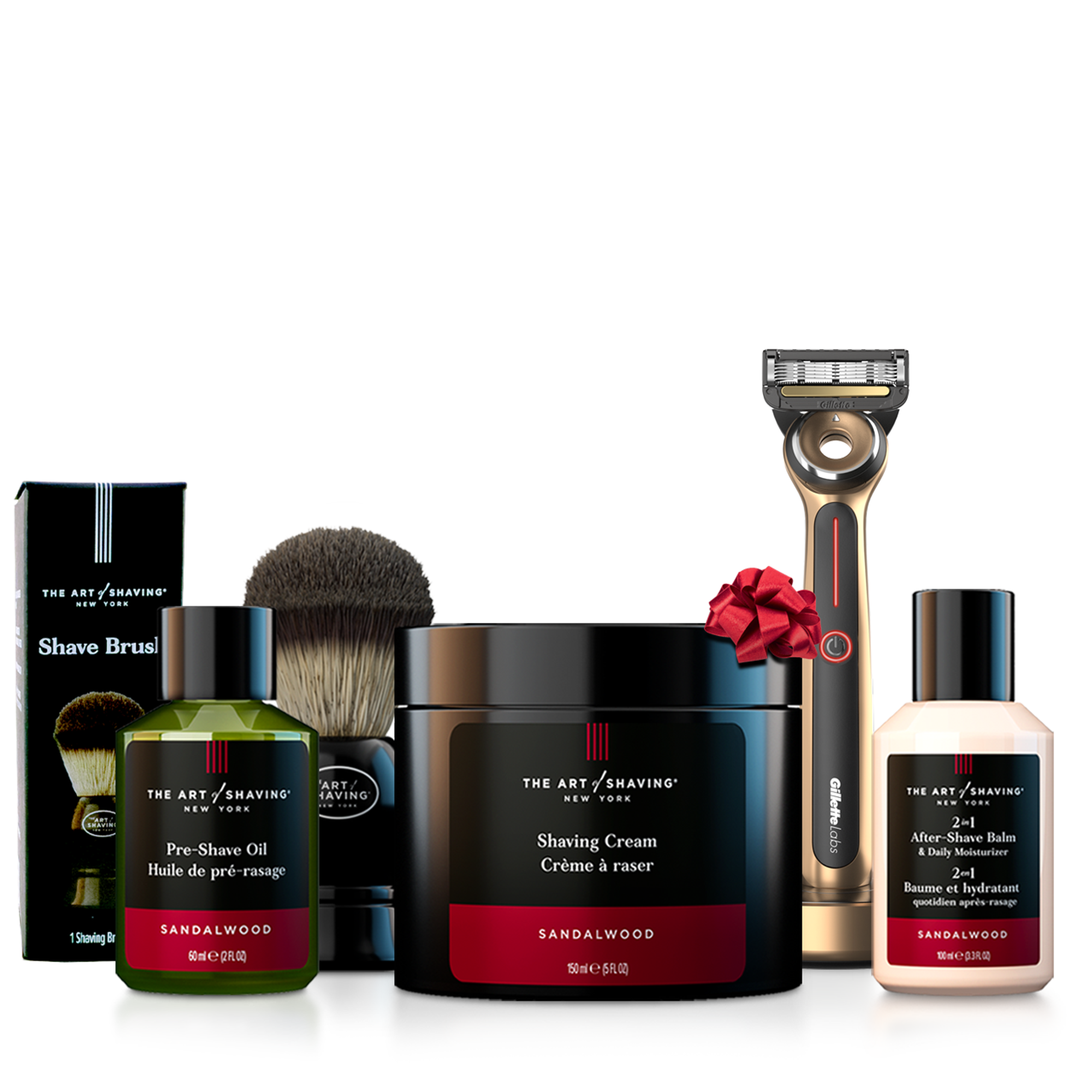 4 Elements Golden Heated Razor Kit - Sandalwood - Image 1