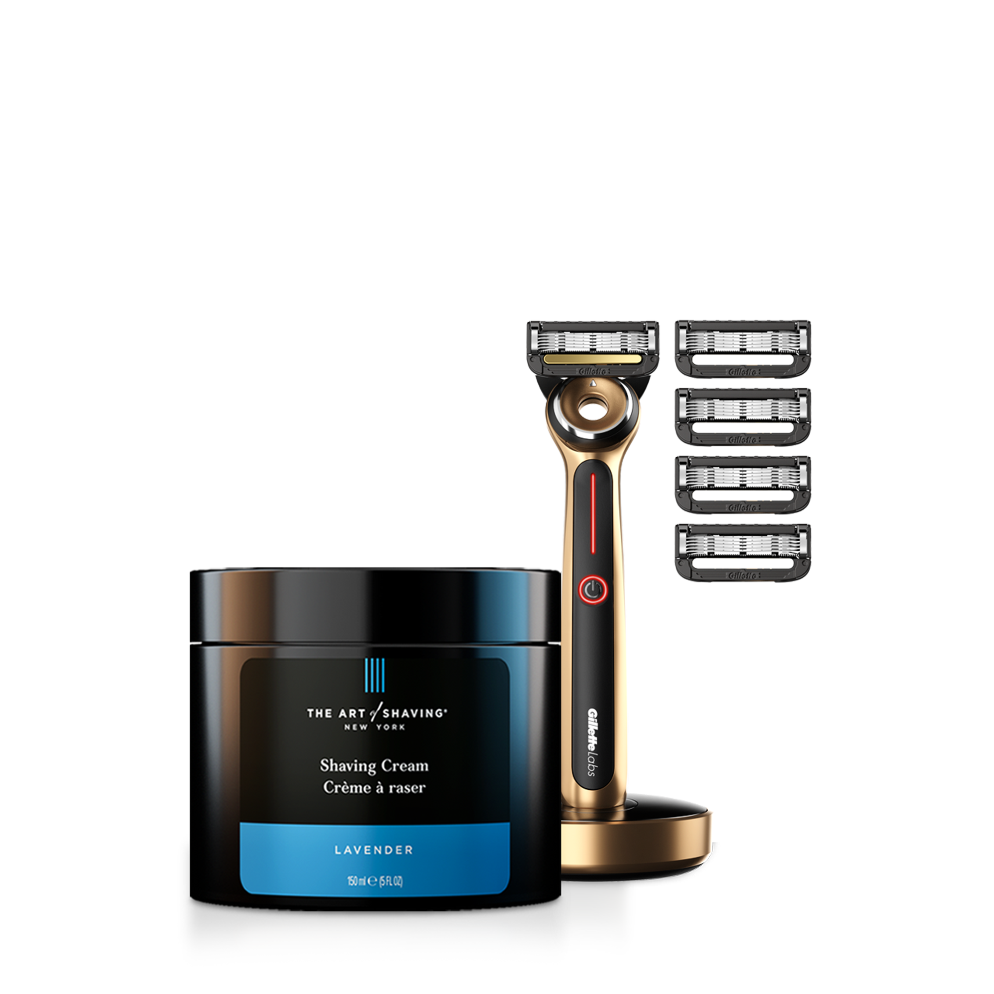 Golden Heated Razor Starter Kit – Lavender