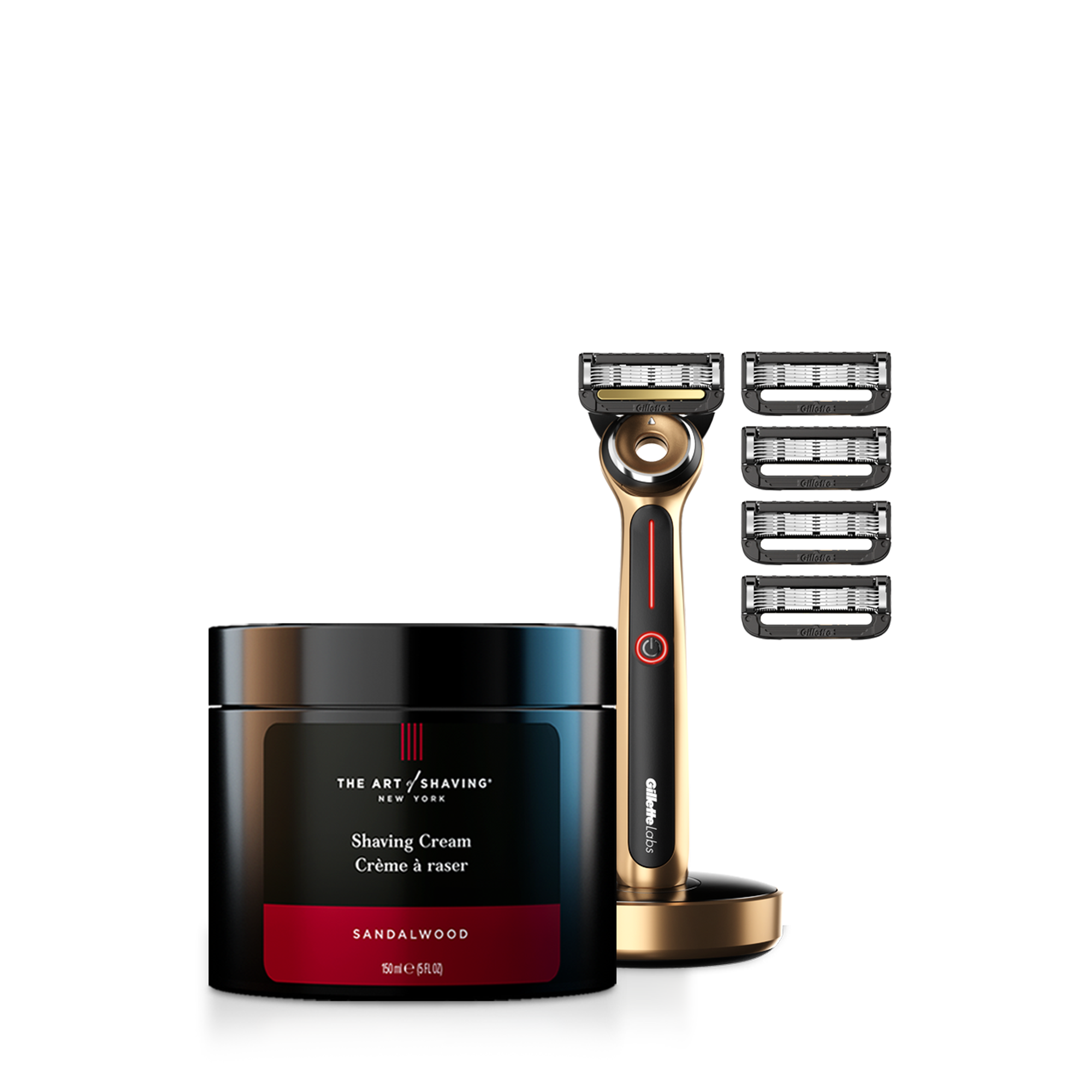 Golden Heated Razor Starter Kit - Sandalwood