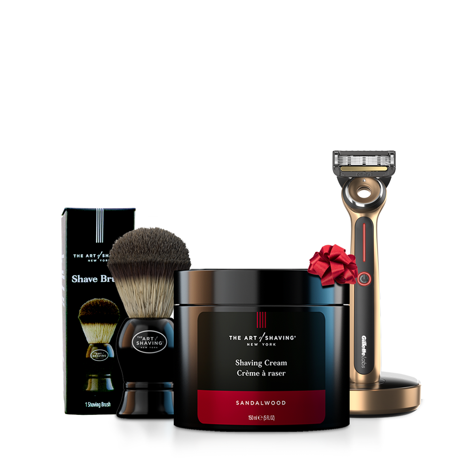 Golden Heated Razor Starter Kit - Sandalwood