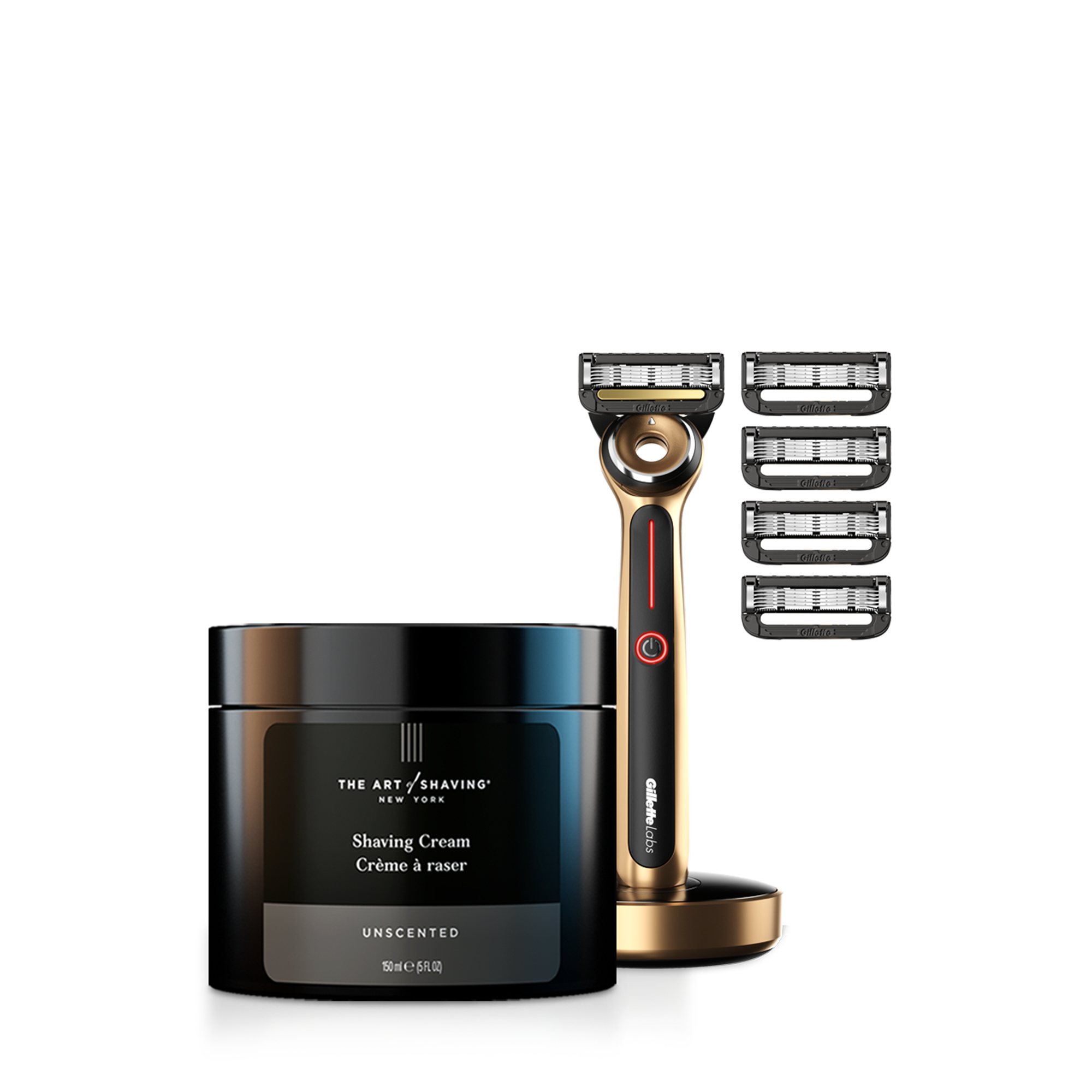 Golden Heated Razor Starter Kit – Unscented