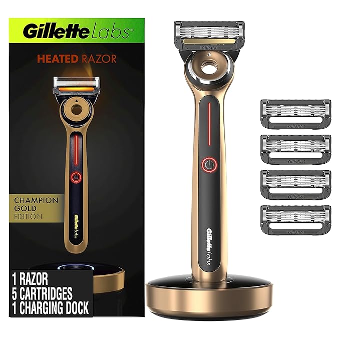 Golden Heated Razor Starter Kit – Unscented - Image 3