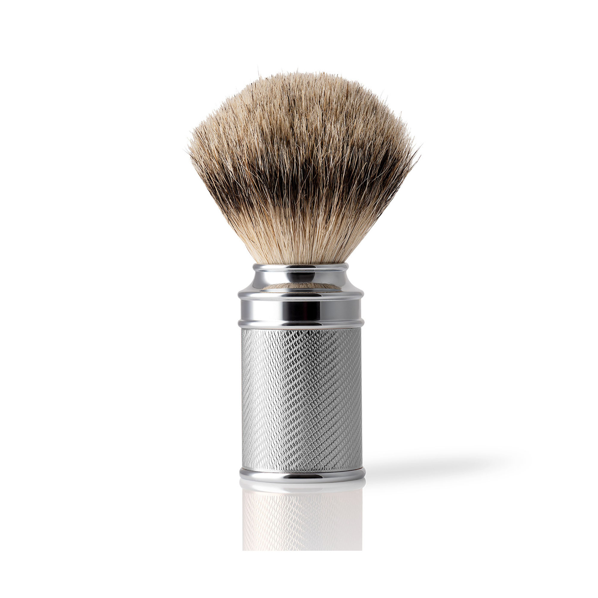 Embossed Silvertip Synthetic Shaving Brush - Image 5