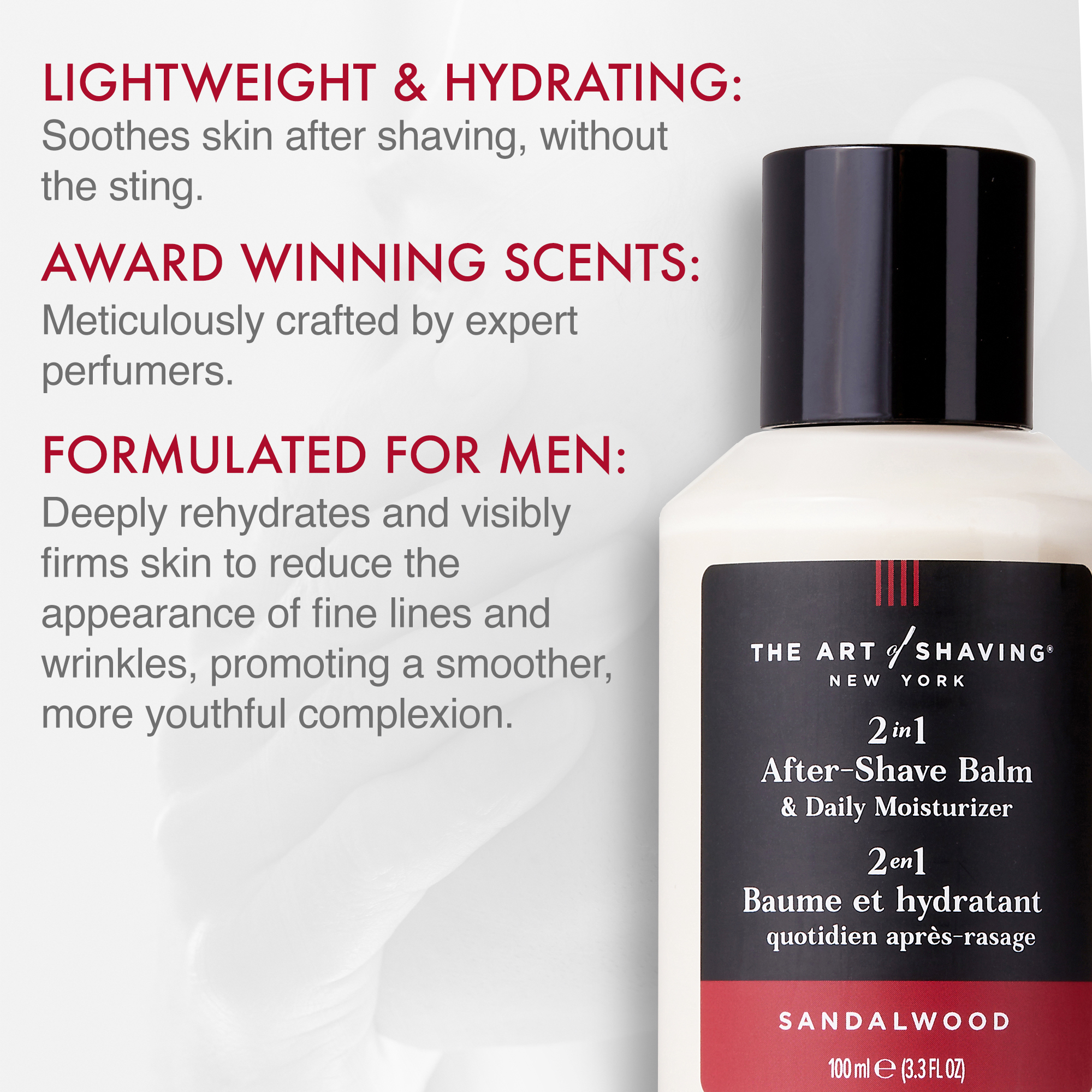 Sandalwood After-Shave Balm & Moisturizer - Image 2
