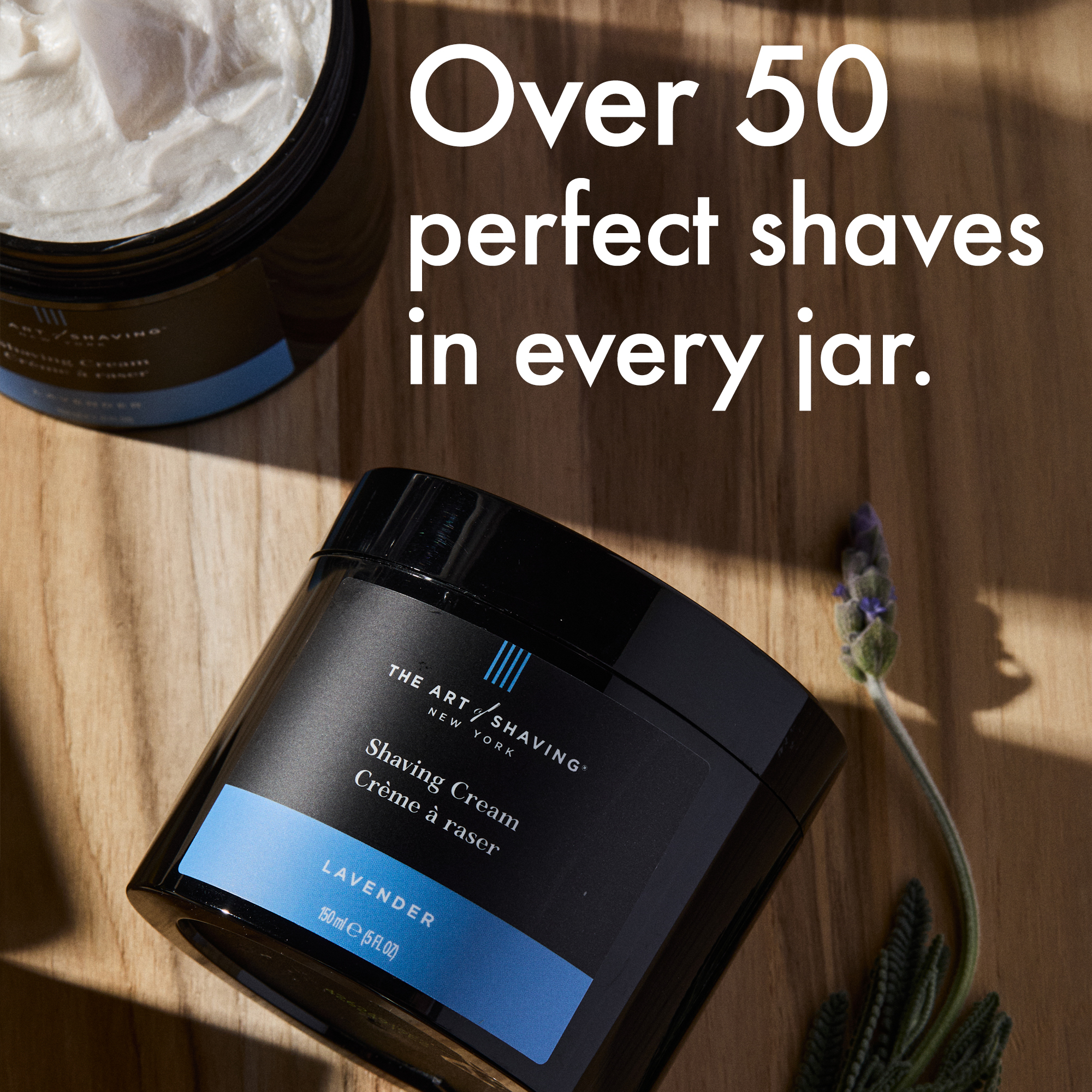 Lavender Shaving Cream 5 OZ - Image 4