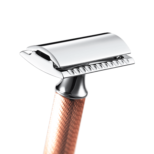 Rose Gold Safety Razor